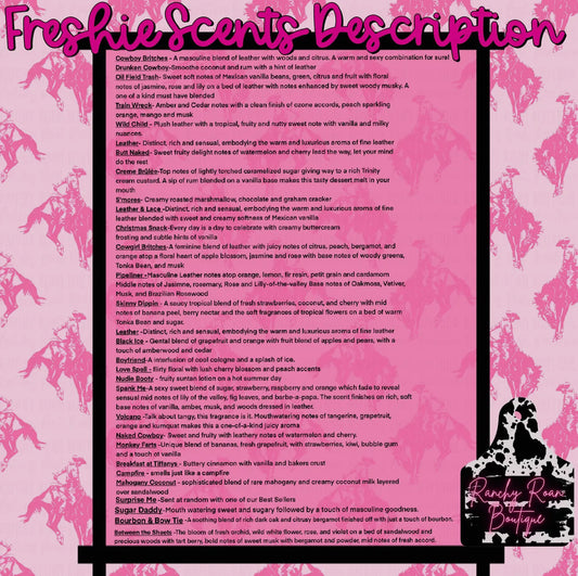 Yeehaw Fringe Freshie scent: sugar daddy