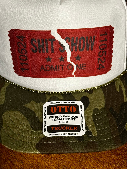 1 ticket for the Sh*t show truck hat