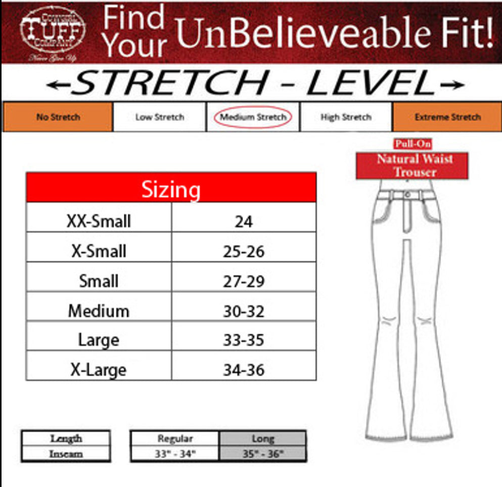 Cowgirl Tuff Co. Patched Camo Pull-On Trouser