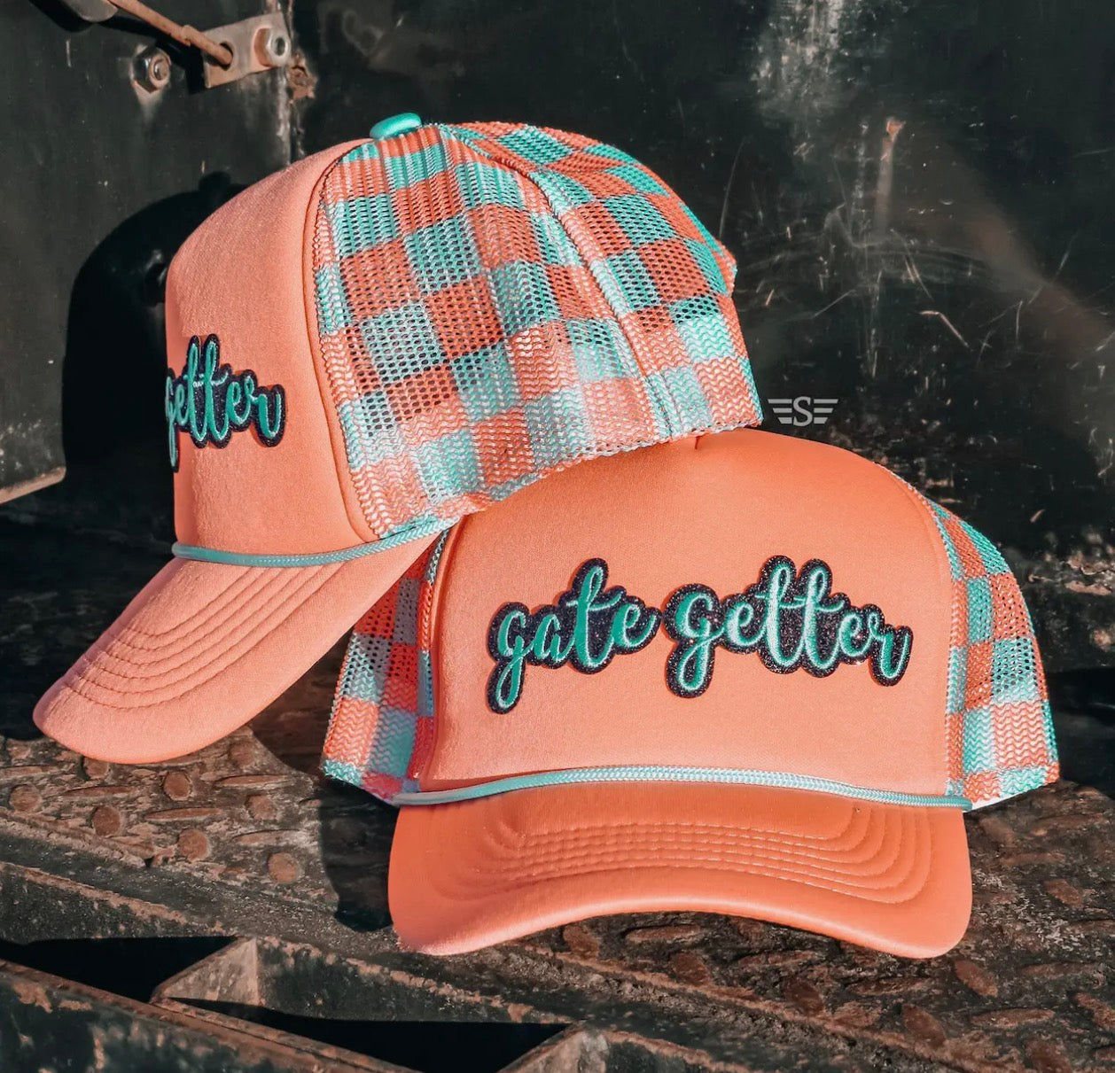 Gate Getter Printed Mesh Trucker Cap