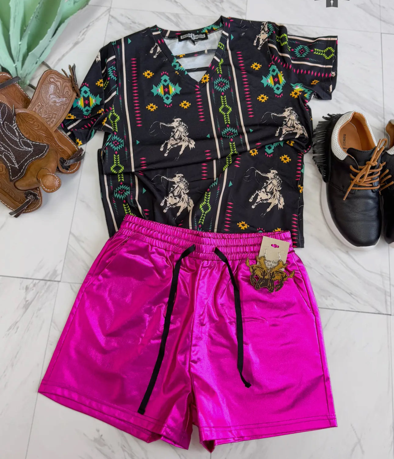 Let's Rodeo Top