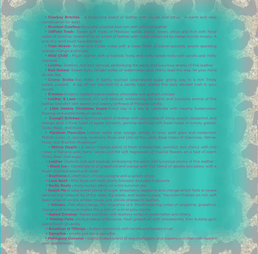 Cactus Dreams Freshie **scent: Train Wreck- Amber and Cedar notes with a clean finish of ozone accords, peach sparkling orange, mango and musk.