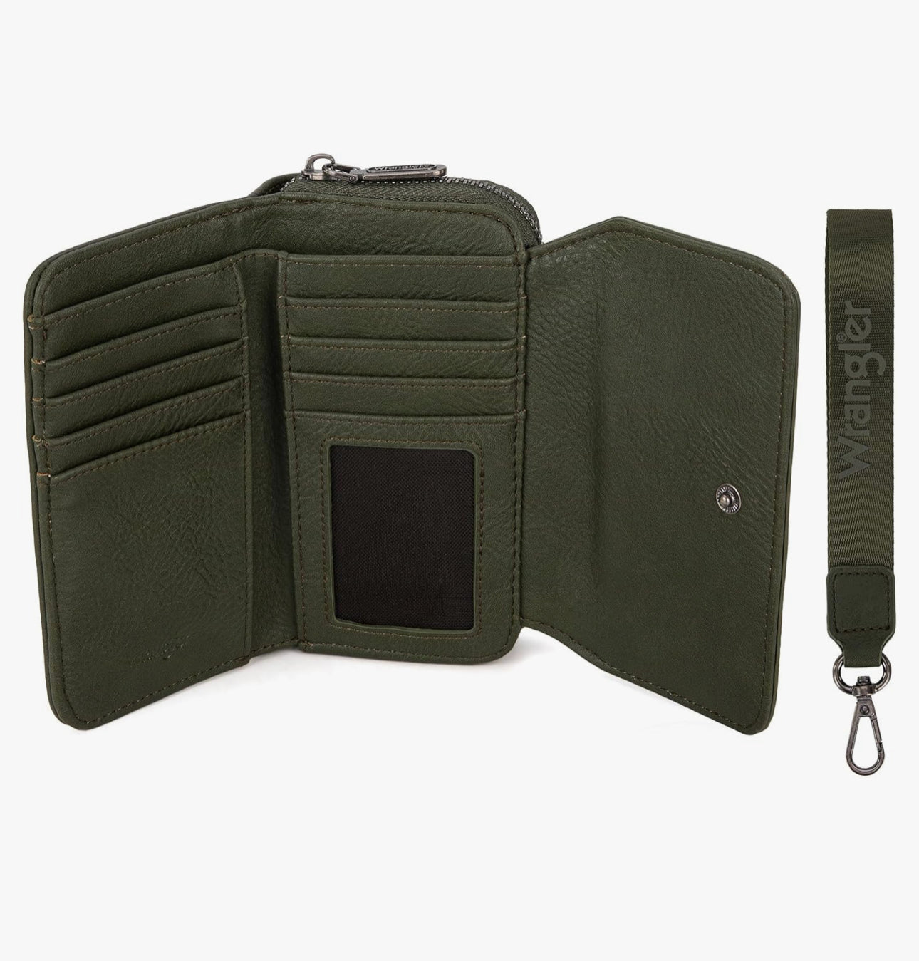 Montana West xWrangler Wallet Women Minimalist Wristlet. RFID blocking technology protect your privacy!