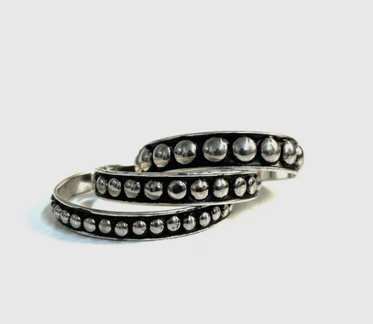 Western Bubble 3 Cuff Bracelet Set