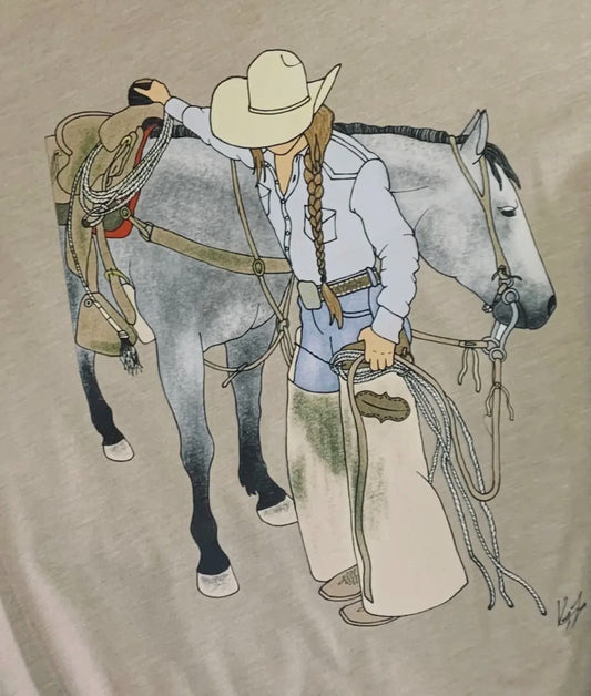 Ol' Grey Western Graphic Tee