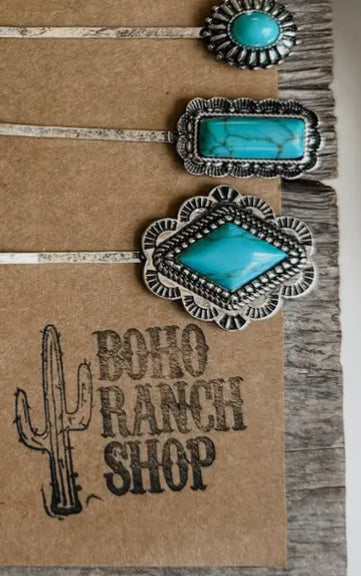 Western hair Bobby pin set