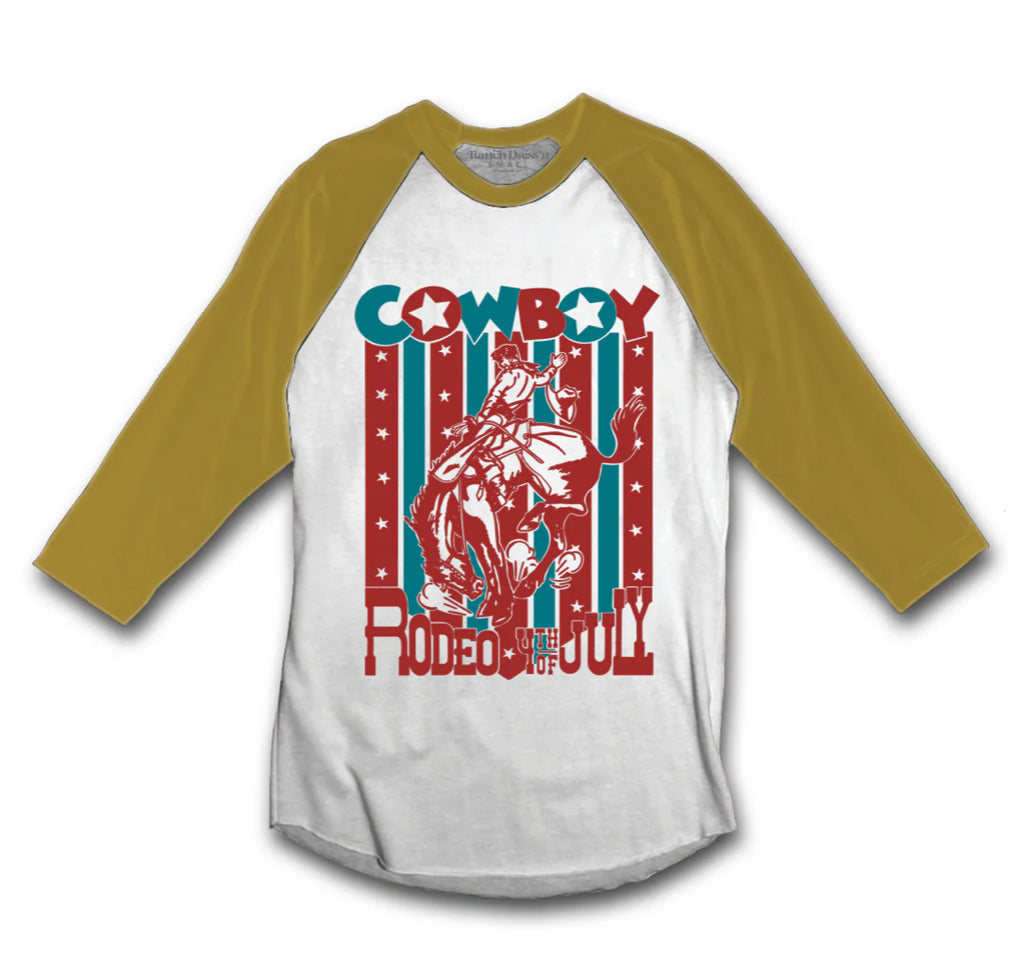 4TH OF JULY RODEO BASEBALL | TEE