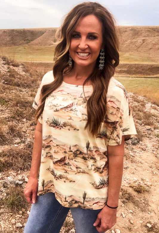 FRONTIER SANDS TOP (oversized)