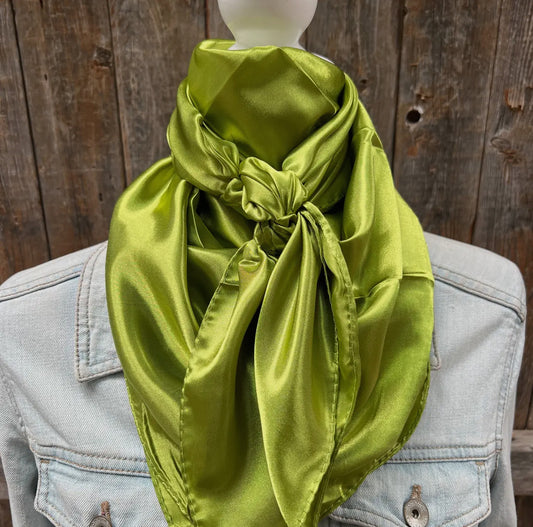35X35" Solid Light Green Wild Rag