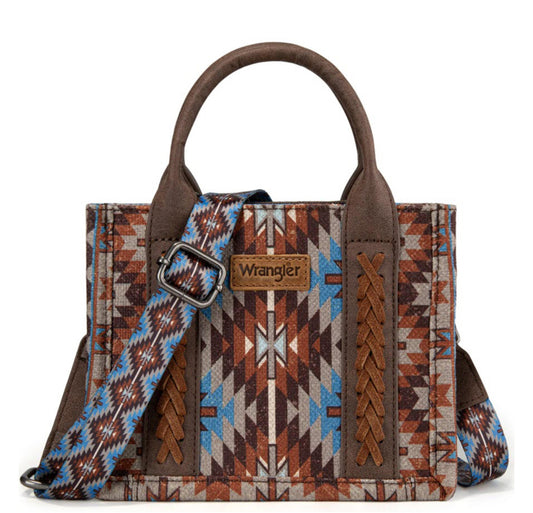 Montana West Wrangler Tote Bag for Women Boho Aztec.