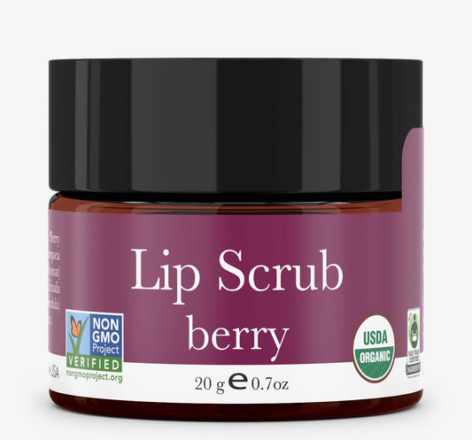 Organic Sugar Lip Scrub 0.7oz Berry
