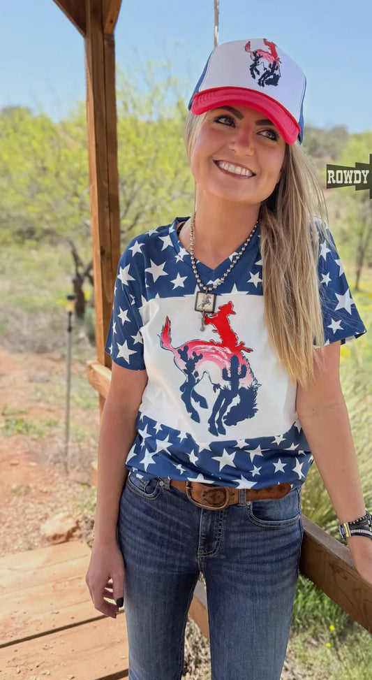 Americana Bronc Tee