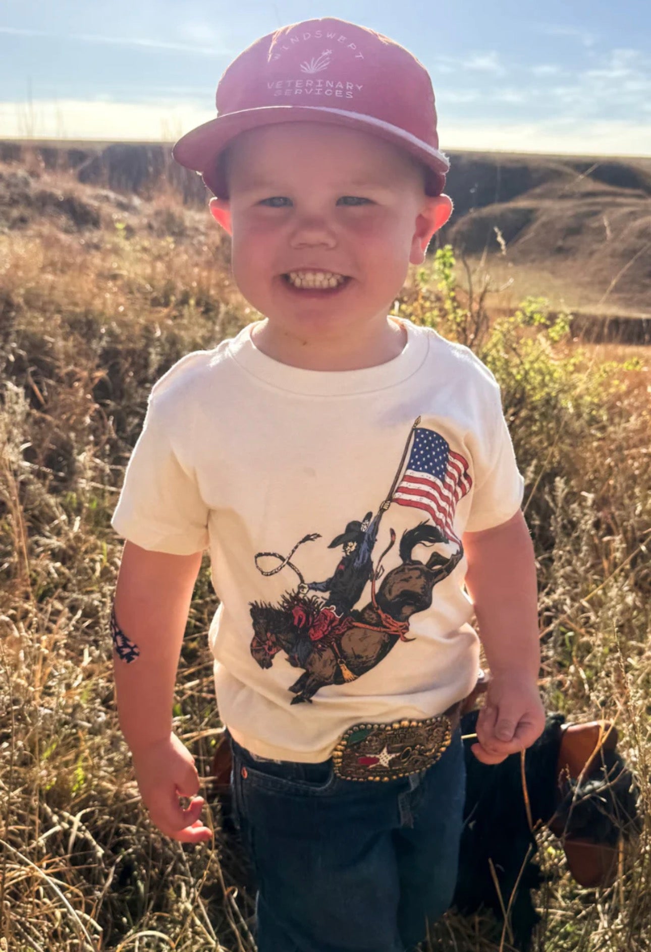 TODDLER DUST AND GLORY TEE