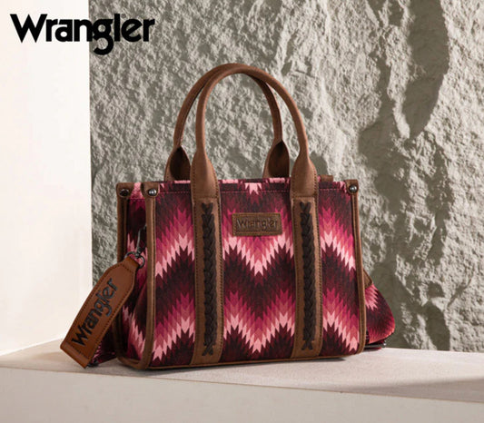 Montana West X Wrangler Tote Bag for Women Boho Aztec Shoulder Purse Top Handle Satchel Handbag.