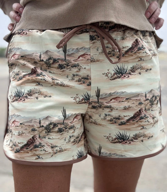 DESERT DUNE LONG SHORTS
