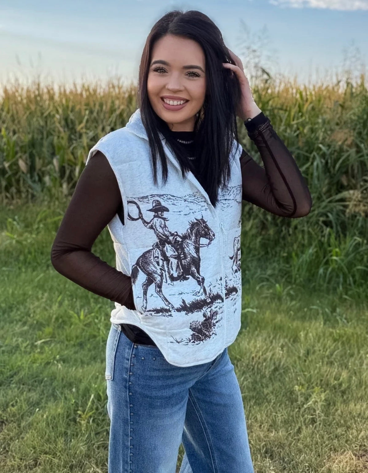COWBOY CANVAS VEST
