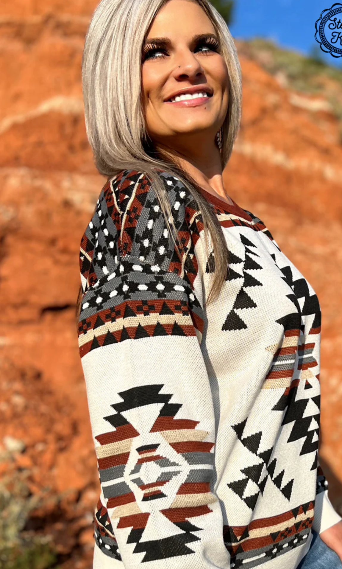 LEAN ON ME KNIT SWEATER