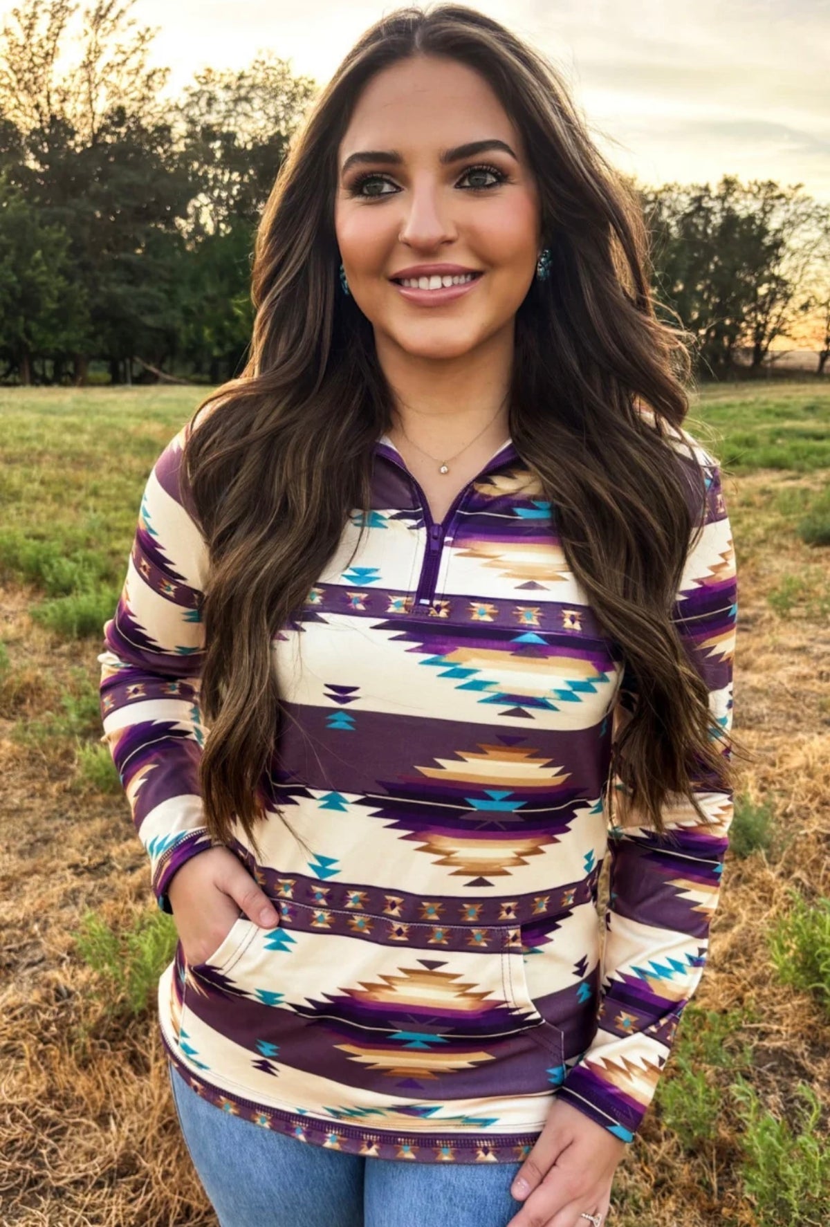 DUSTY VIOLET PULLOVER