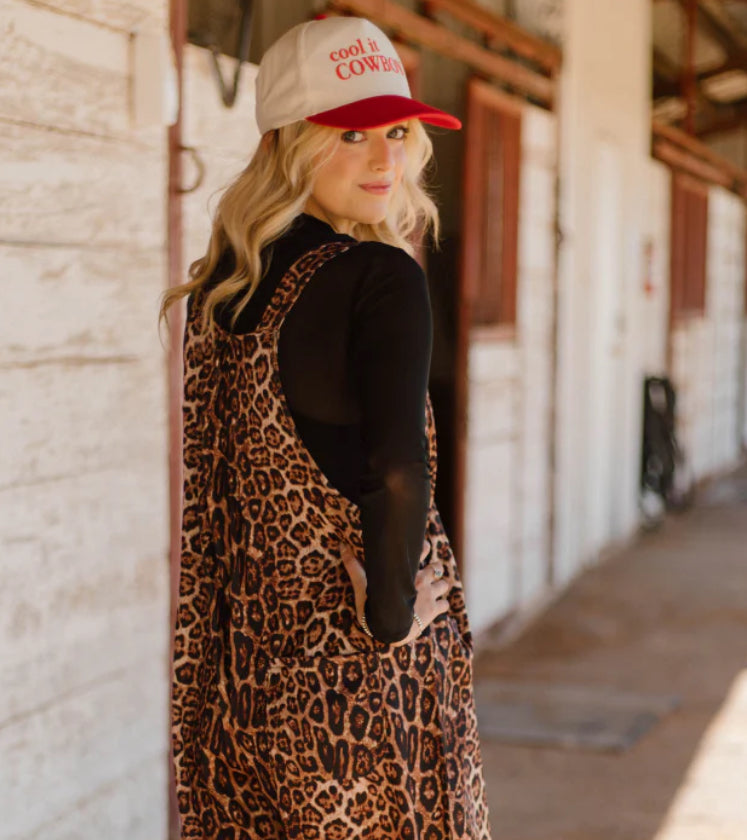 RANGE & ROAR JUMPSUIT. They a little oversized and *These have a raw hem and are able to be cut to your height* if they are too long.