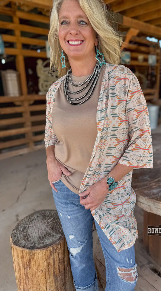 Acoma Aztec Short Duster