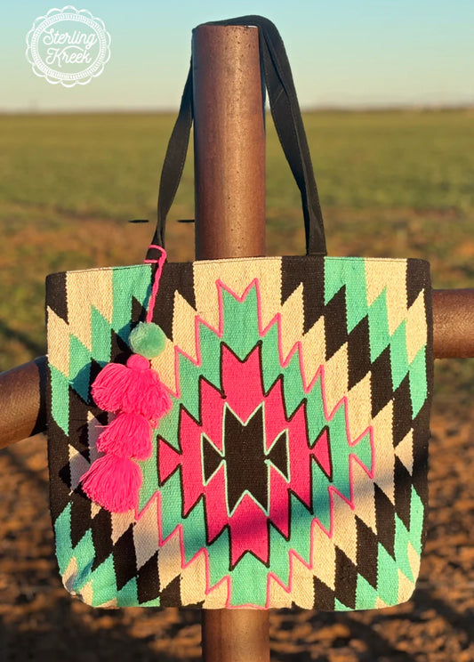 MEET ME IN MONTANA XL TOTE
