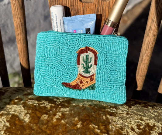 Hey Cowboy Cosmetic Bag