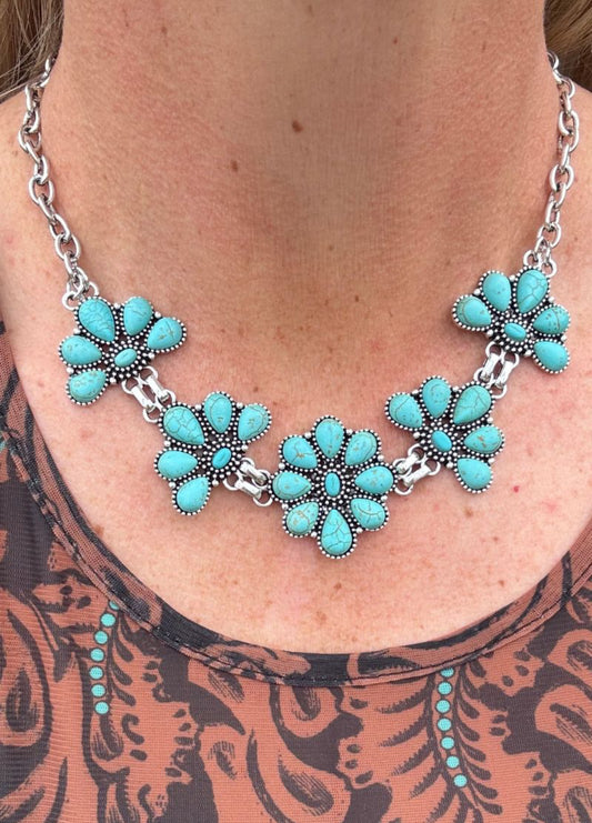 MONTANA FLOWER NECKLACE