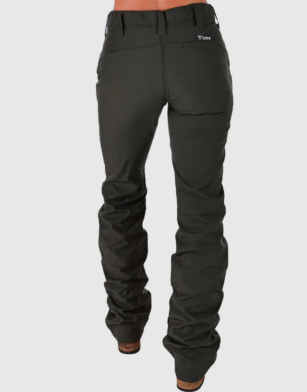 Cowgirl Tuff Co. Whph Olive Green Microfiber fleece-lined