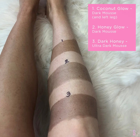 Dark Honey Tanning Mousse(Tanning mitts sold separately)