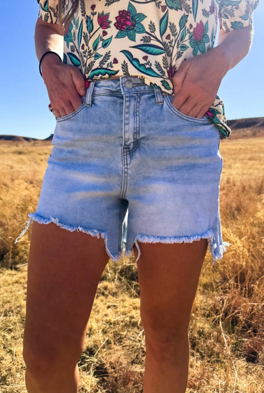 KREEK DENIM SHORTS
