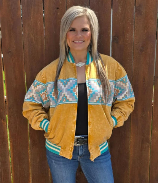 FRESH OUTTA THE 90'S BOMBER JACKET