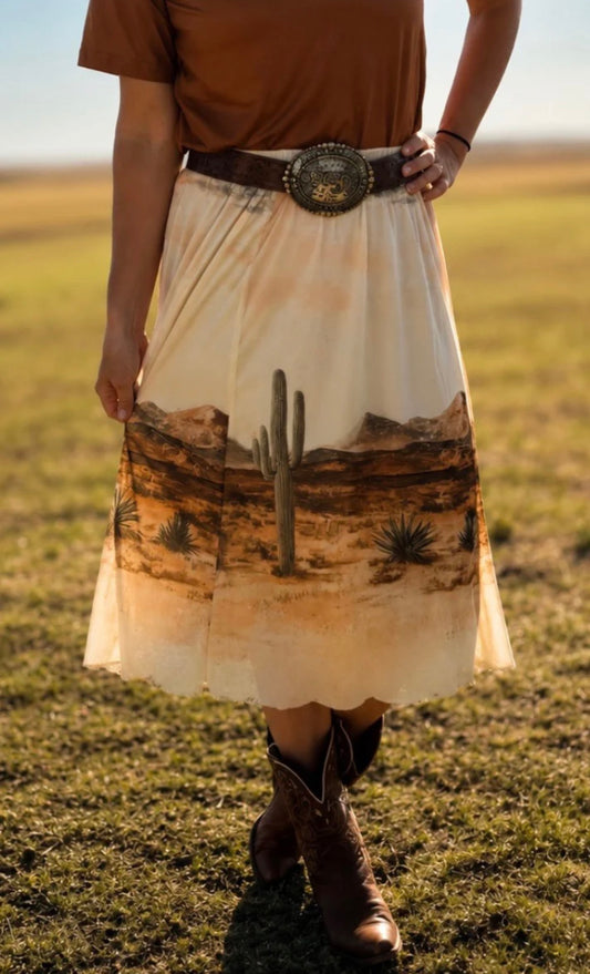 DESERT HORIZON SKIRT (we also have the matching shirts available)