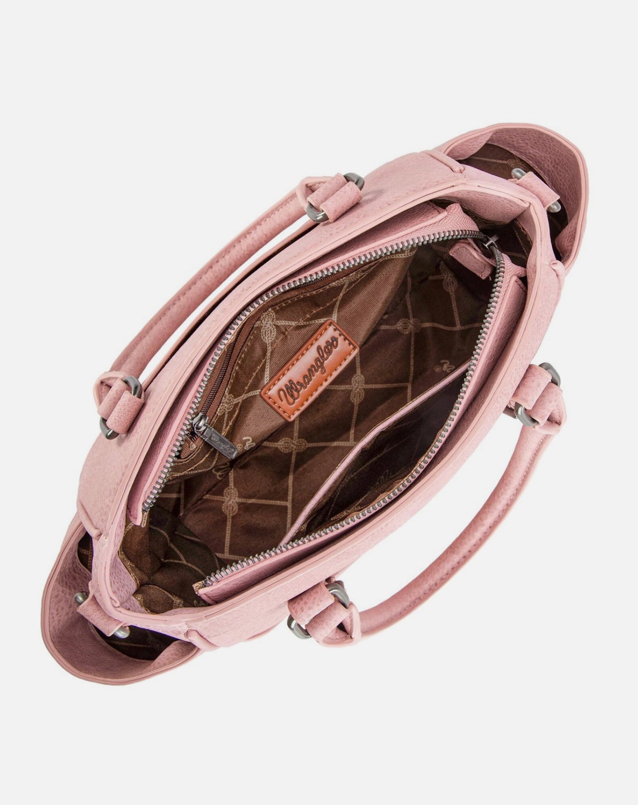 Wrangler Tote Bag for Women Pink Purse for Woman Medium Ladies Crossbody Handbag.
