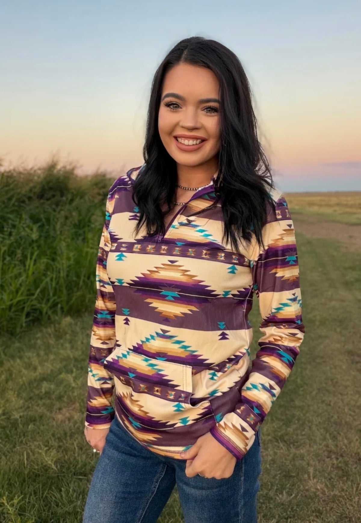 DUSTY VIOLET PULLOVER