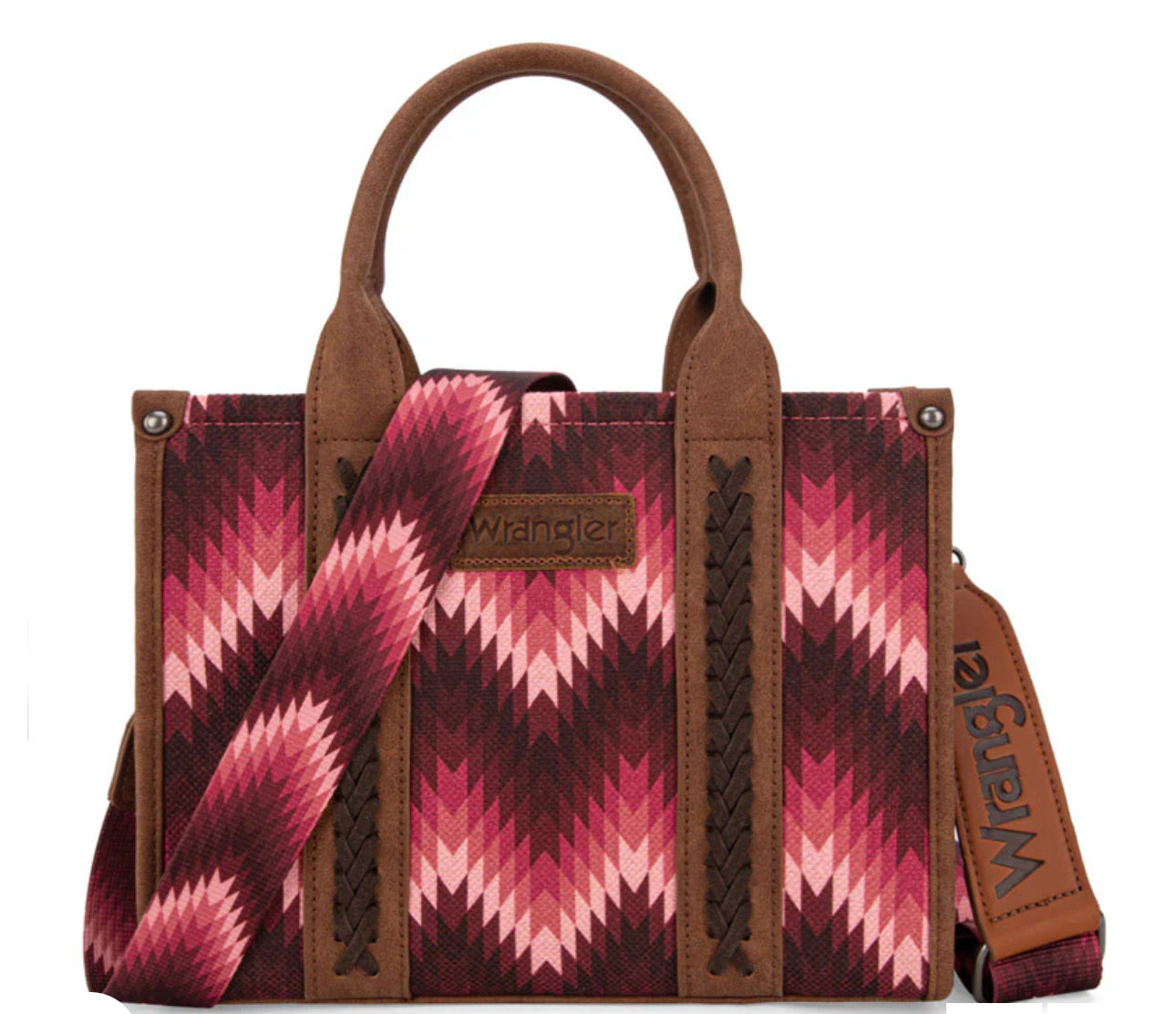 Montana West X Wrangler Tote Bag for Women Boho Aztec Shoulder Purse Top Handle Satchel Handbag.