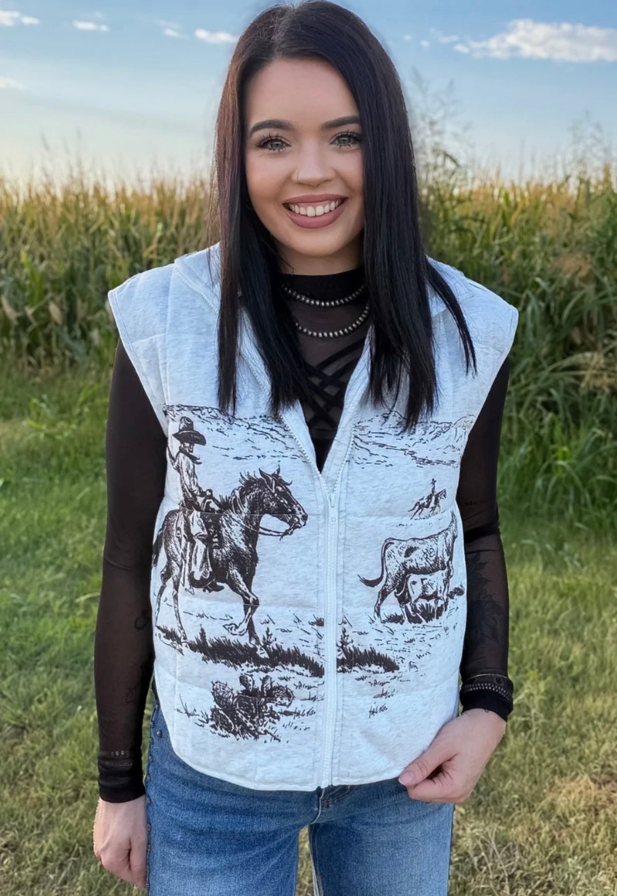 COWBOY CANVAS VEST