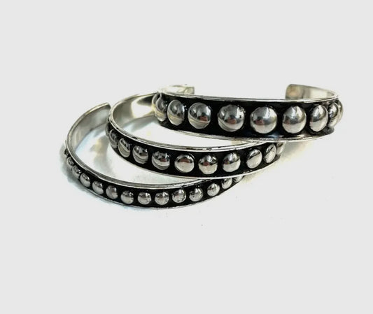 Western Bubble 3 Cuff Bracelet Set