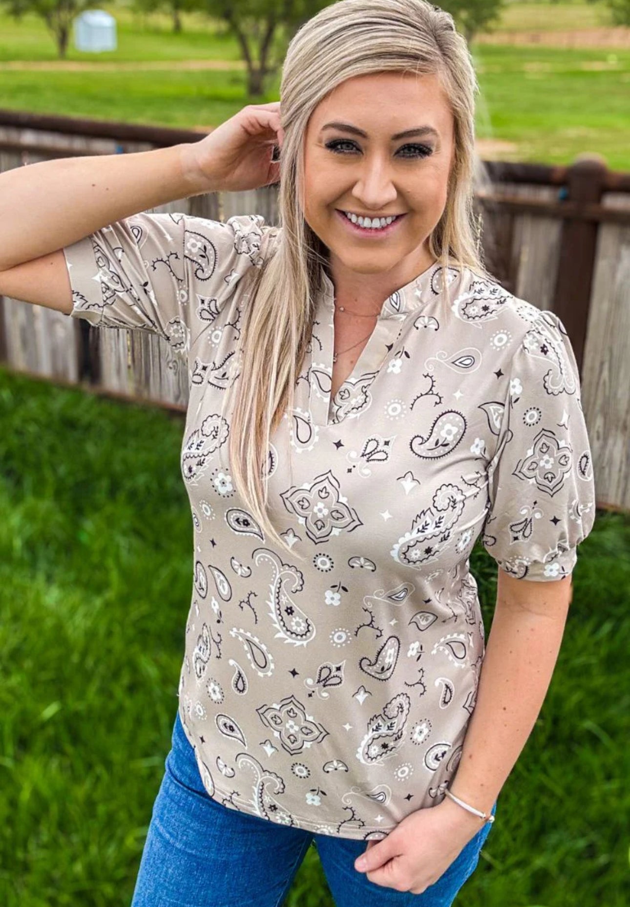 THE PAISLEY TOP