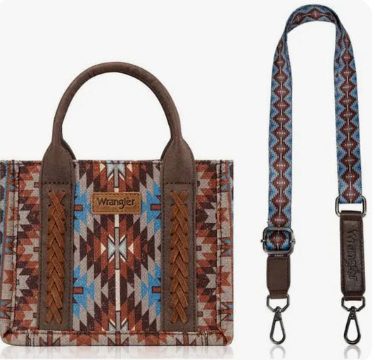 Montana West Wrangler Tote Bag for Women Boho Aztec.