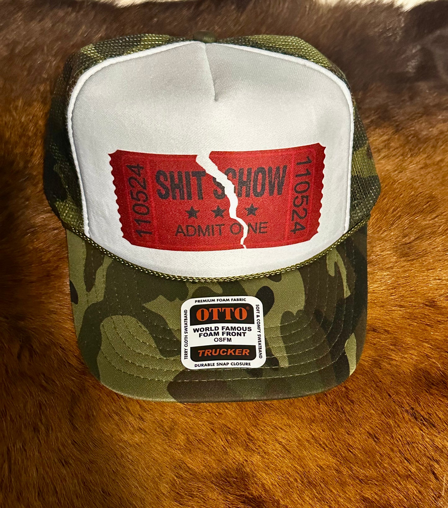 1 ticket for the Sh*t show truck hat