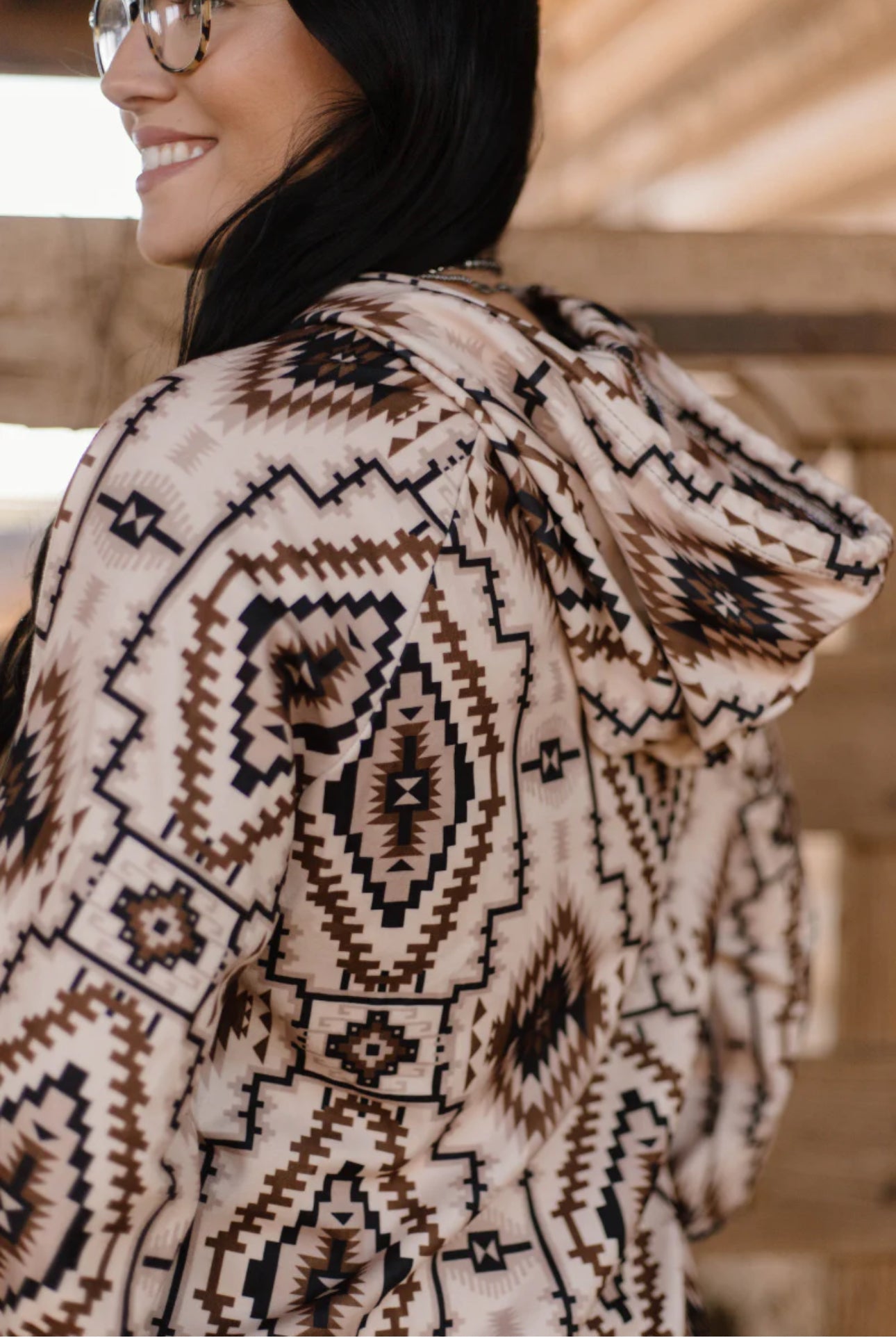 DESERT SANDS OVERSIZED PULLOVER