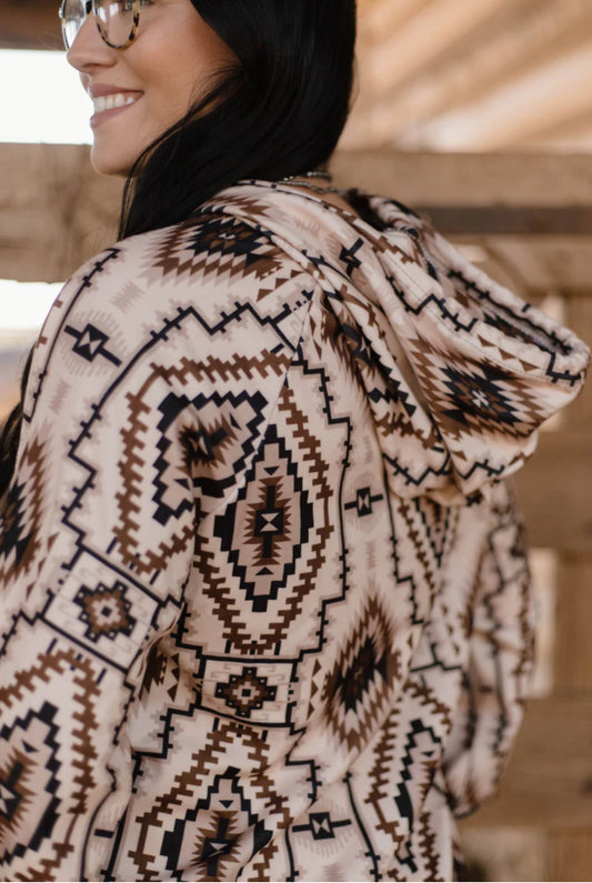 DESERT SANDS OVERSIZED PULLOVER